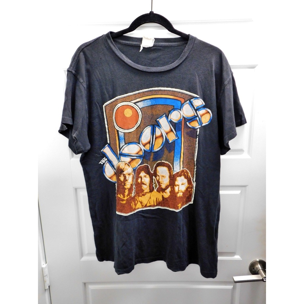 The Doors Single Stitch Distressed USA MadeWorn‎ sz L